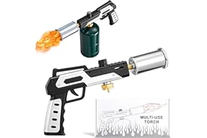 RAINPOT Saker Propane Torch Gun Plus 2026|3272°F High Heat Culinary Torch with Adjustable Flame&Safety Lock|Portable Propane Torch for Sous Vide Searing|Cooking,BBQ,Welding,Campfire