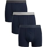 Lucky Brand Mens Boxer Briefs - 3 Pack Soft Mens Underwear Boxer Briefs with Contour Pouch - Breathable Boxers for Men