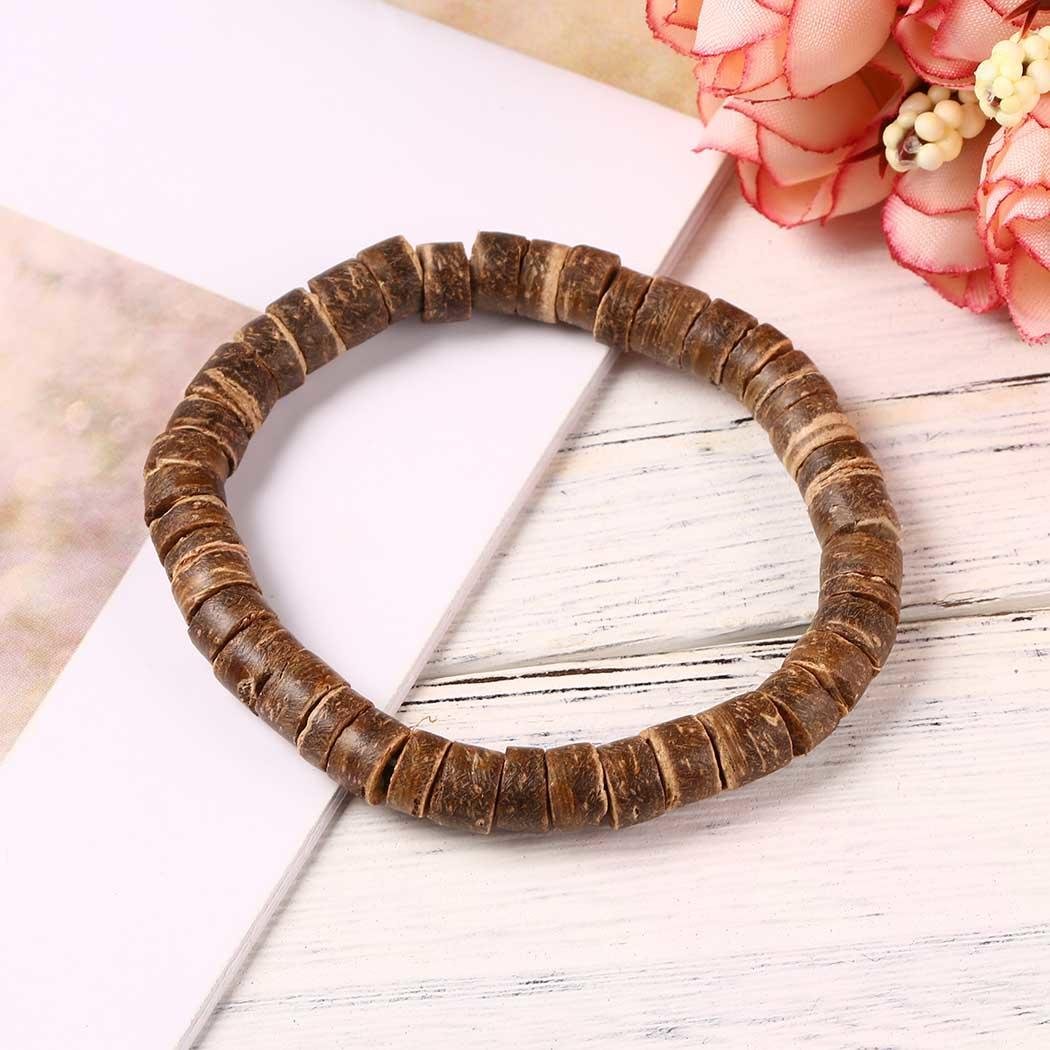 Goldenfox New Women Fashion Tassel Elephant Bangle Bracelet Beads Wristband Strand