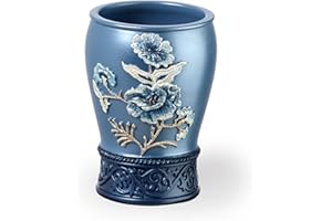 Popular Bath Dublin Rose Collection Tumbler Blue