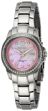 Swiss Eagle Analog Pink Dial Womens Watch - SE-6033-33