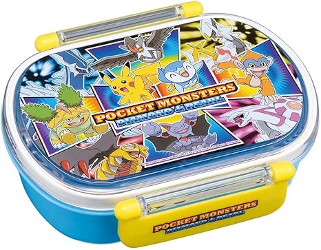 Amazon ポケットモンスター ダイヤモンド パール 食洗機対応タイトランチボックス小判 Qa2ba 弁当箱 オンライン通販