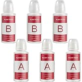 Awesome Plant 600ml Hydroponic Plant Food (6 Pack), Hydroponic Nutrients Fertilizer Supplies for Hydroponics Growing System, Compatible with AeroGarden and All Gardens, for Herbs Vegetables Flowers