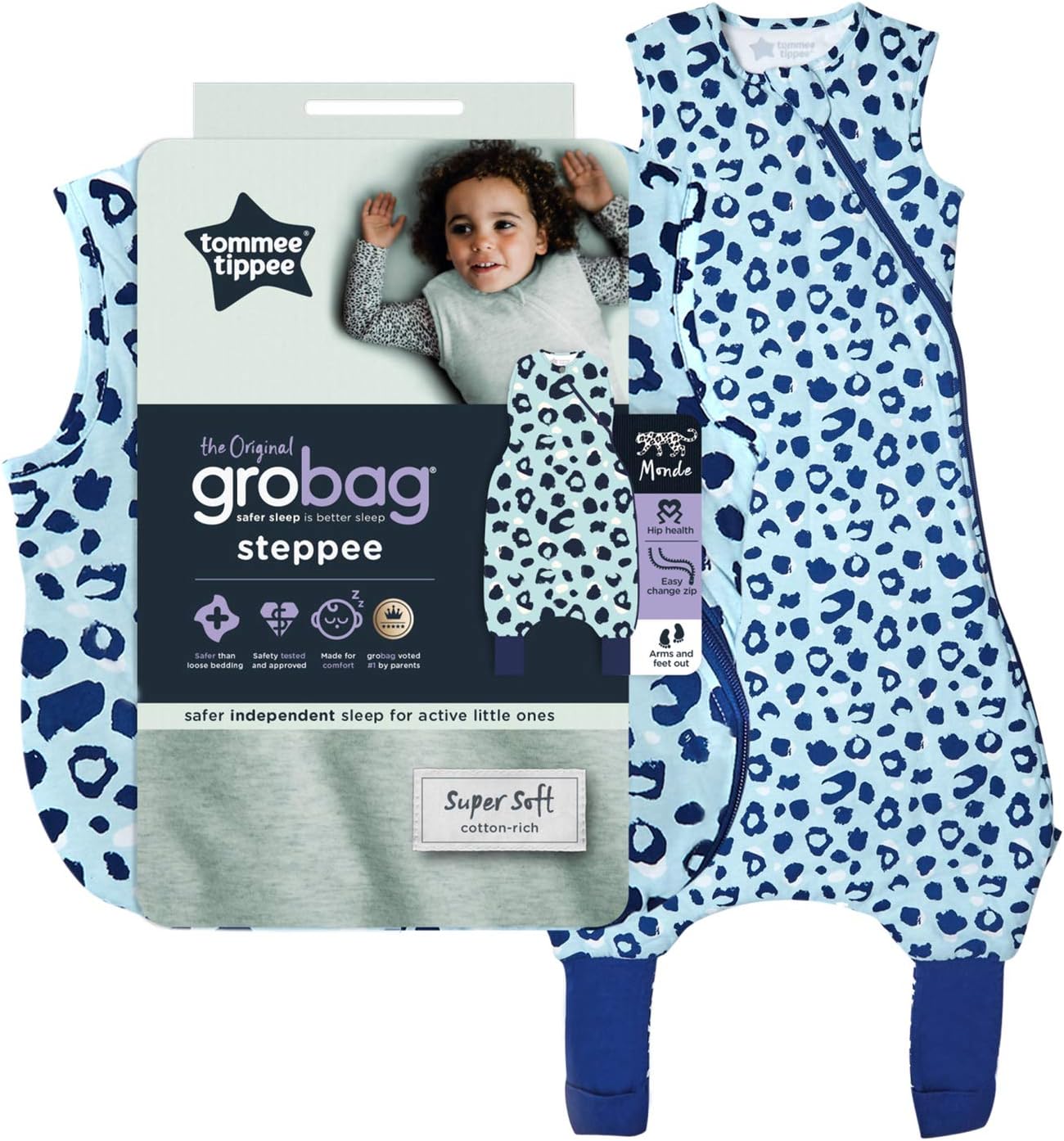 Tommee Tippee Baby Sleeping Bag with Legs, The Original Grobag Steppee