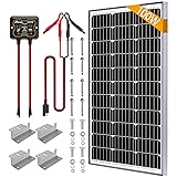 SOLPERK 100W Solar Battery Charger Solar Battery
