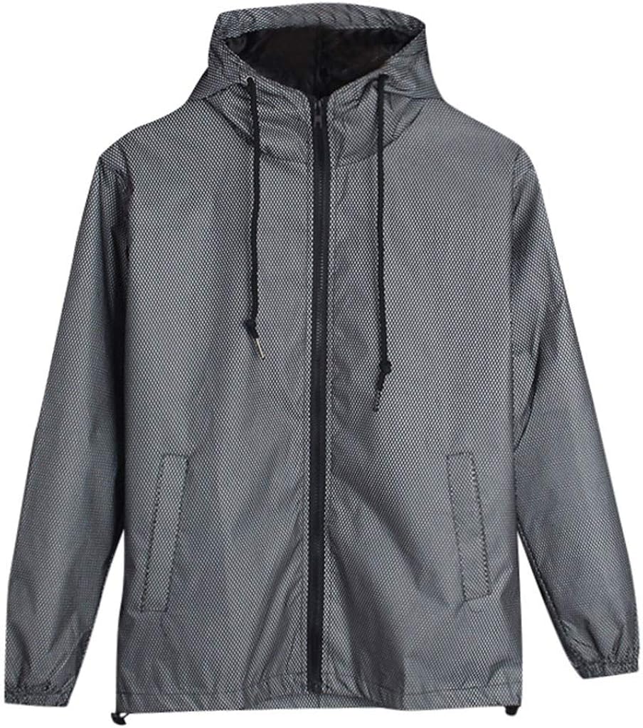 Windbreaker Reflective Jacket Men/Men Harajuku Designer Hoodies