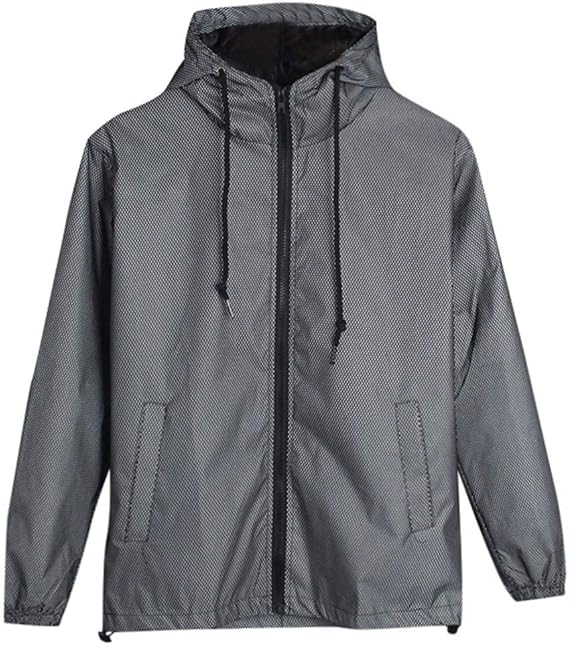 Windbreaker Reflective Jacket Men/Men Harajuku Designer Hoodies