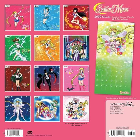 Sailor Moon Calendar 2021 | Calendar 2021