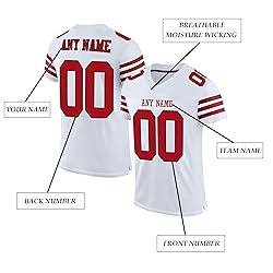 Custom Football Jersey Personalized