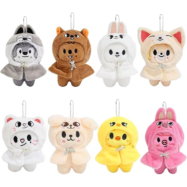 Amazon.com: SKZ Plush Cloak Clothes 3.9-inch SK-ZOO Plush Keychain