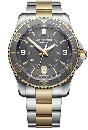 Analogue Grey Dial Maverick Mens Watch