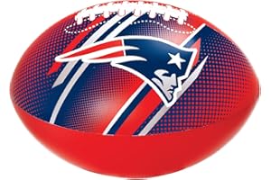 BIGMOUTH INC BigMouth 18” Inflatable Pool Football Officially Licensed NFL Fan Gear Merchandise Beach Ball Games for Adults and Teens
