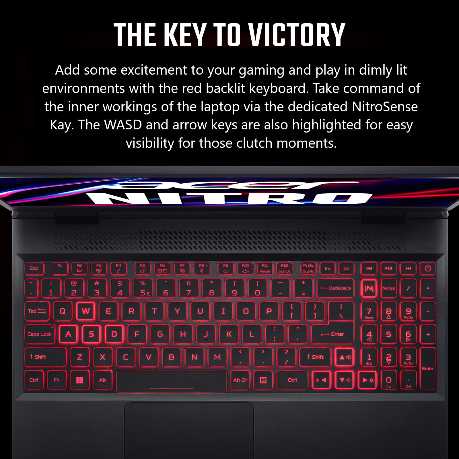 acer Nitro 5 AN515-58-525P Gaming Laptop |Core i5-12500H | NVIDIA GeForce RTX 3050 Laptop GPU | 15.6