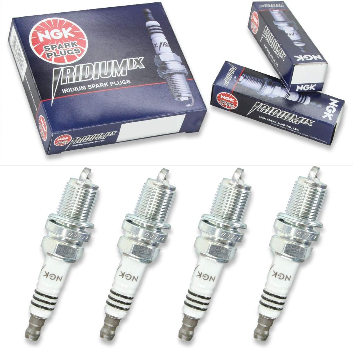 Amazon Com 4 Pcs Ngk Iridium Ix Spark Plugs For 2004 2006 Scion Xb 1 5l L4 Engine Kit Set Tune Up Automotive
