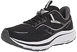 Saucony Omni 21 Women's Running Shoe, Black/White, 5