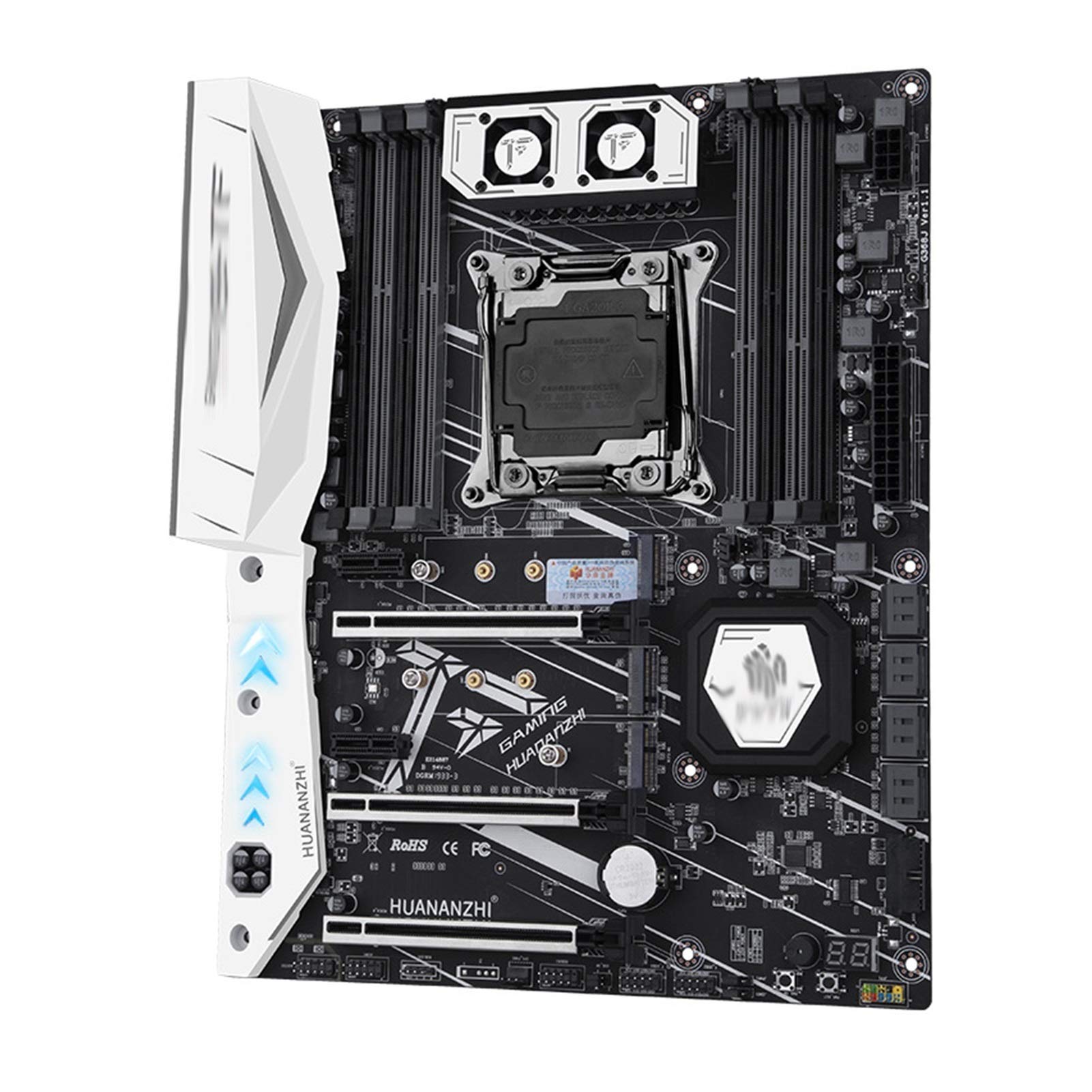 GBHD Motherboard X99 Motherboard with Dual M.2 NVME Slot Support Both DDR3 and DDR4 LGA2011-3 CPU