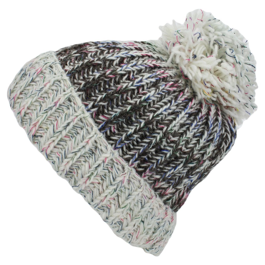 slouchy beanie bobble hat