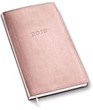 2019 Weekly Pocket Rose Gold Planner