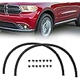 KARPAL Front Wheel Arch Fender Trim Molding Compatible with 2011-2020 Dodge Durango, Driver and Passenger Side, Replacement CH1290112 CH1291112