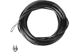 Aoneky 26ft 1/4'' Stainless Steel Pickleball Net Professional Replacement Cable