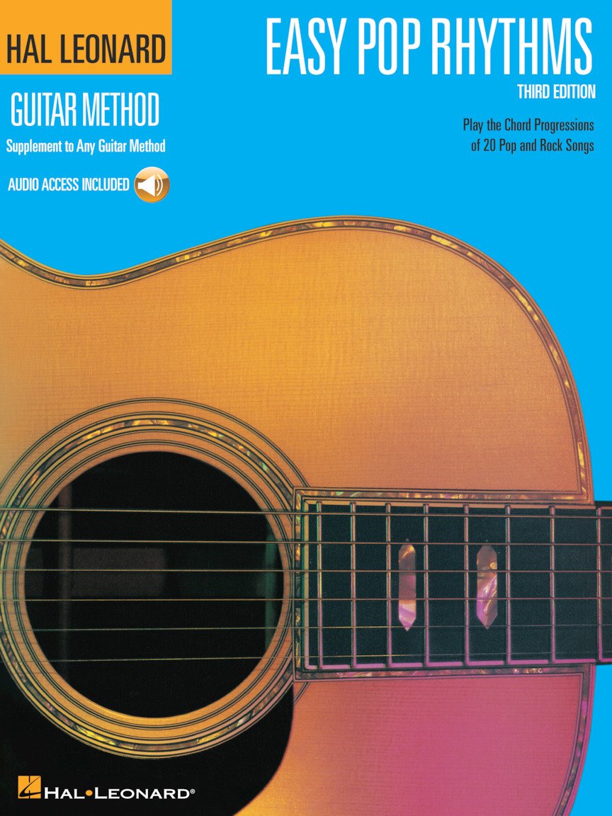 Hal Leonard Guitar Method: Easy Pop Rhythms Third Edition (Book/Online Audio): Correlates with Book 1