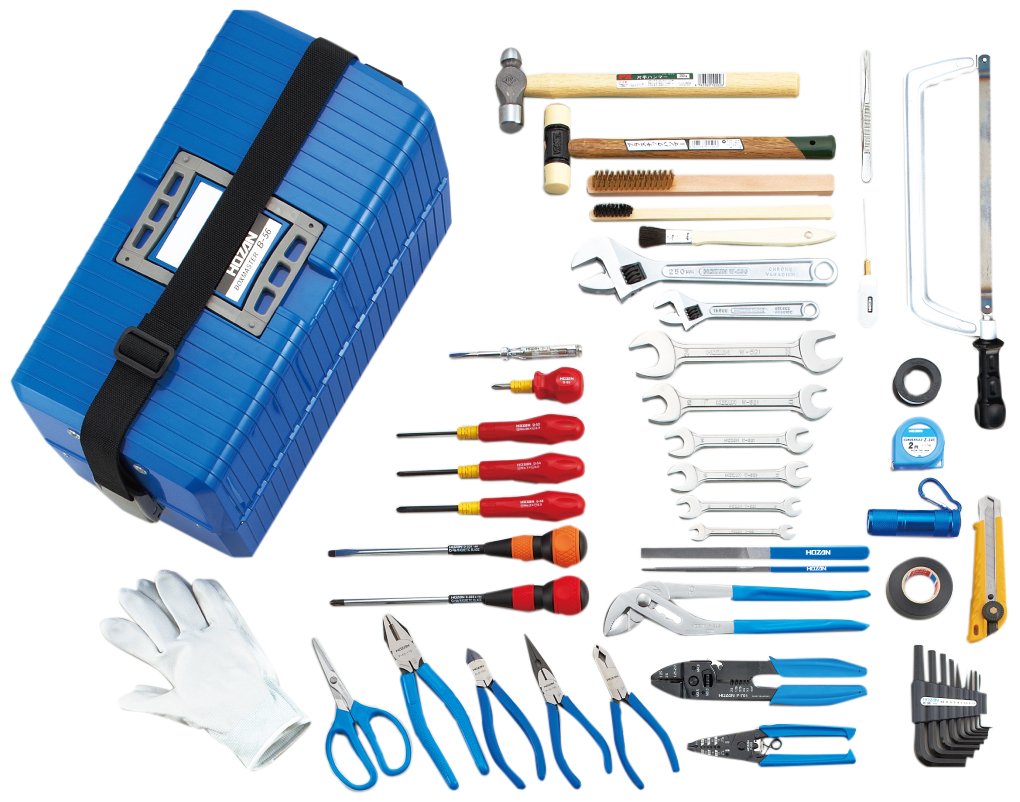 工具セット ホーザン Hozan 入組40点工場 学校 研究所の備品や家庭でのdiy 車載工具 防災用に B00cxmib9k S 351 40点セット 工具セット道具セット 年末のプロモーション