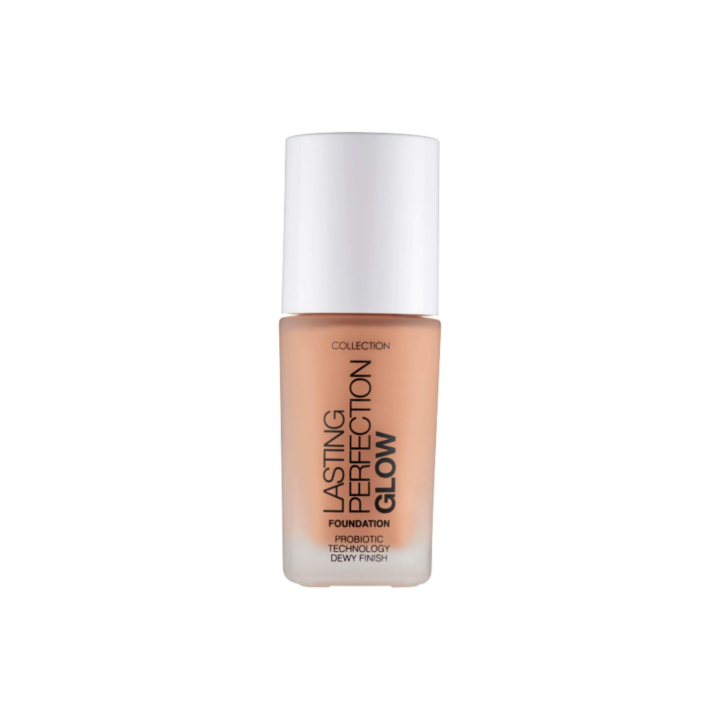 Collection Cosmetics Lasting Perfection Glow Foundation, Medium to Full Coverage, 27ml, Praline