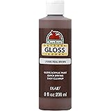Apple Barrel Gloss Acrylic Paint (8 Ounce), 21058E Real Brown, 8 Fl Oz (Pack of 1)