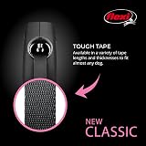 Flexi New Classic Retractable Dog Leash Tape 26 ft Large Black view 3