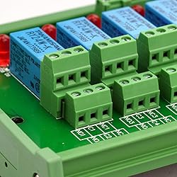 Electronics-Salon DIN Rail Mount 8 DPDT Signal