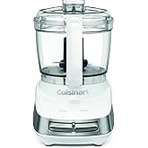 Cuisinart MCH-4 Core Custom 4-Cup Mini Chopper, White and Stainless