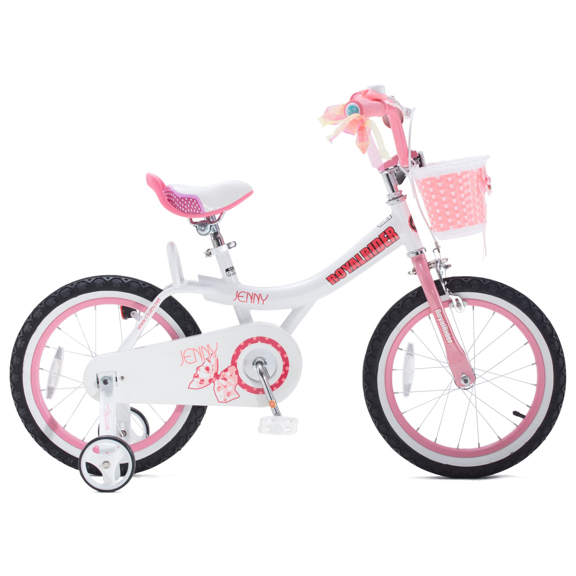 Royalbaby Princess Girls Kids Bike 12 14 16 18 20 Inch Children Bicycle with Basket for Age 3-12 Years