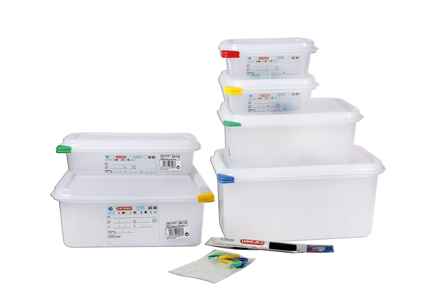 araven 00471 Airtight Food Container, BPA Free, 20 quart (Pack of 8) | eBay