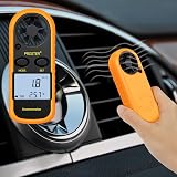 Proster Anemometer Handheld Wind Speed Meter with Backlight LCD and Temp view 4