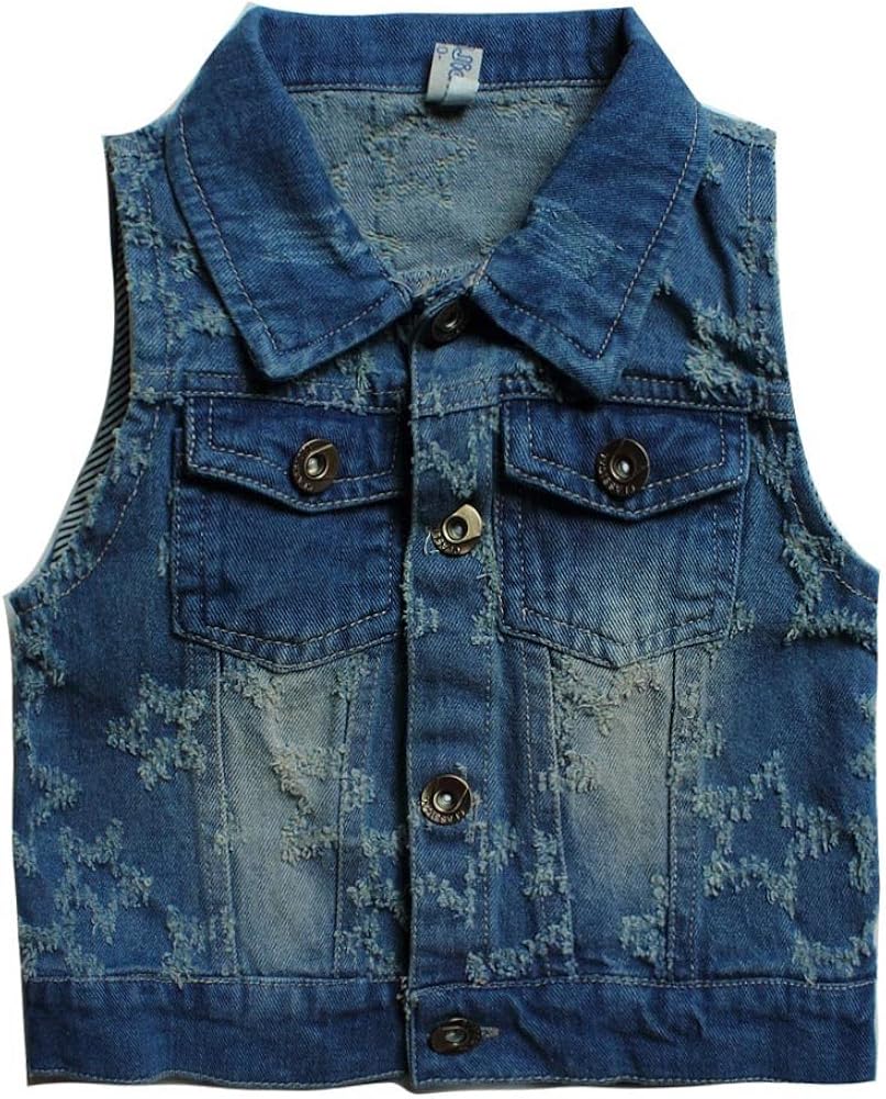infant denim vest