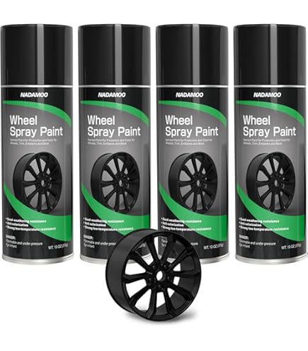Lis &品 Rust-Oleum 366438 High Performance Wheel Spray Paint, 11 oz