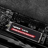 Patriot Viper VP4300 Lite 500GB M.2 PCIe Gen4 x4 SSD DRAMLESS view 7