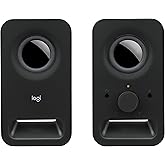 Logitech Multimedia Speakers Z150 with Stereo Sound for Multiple Devices, Black