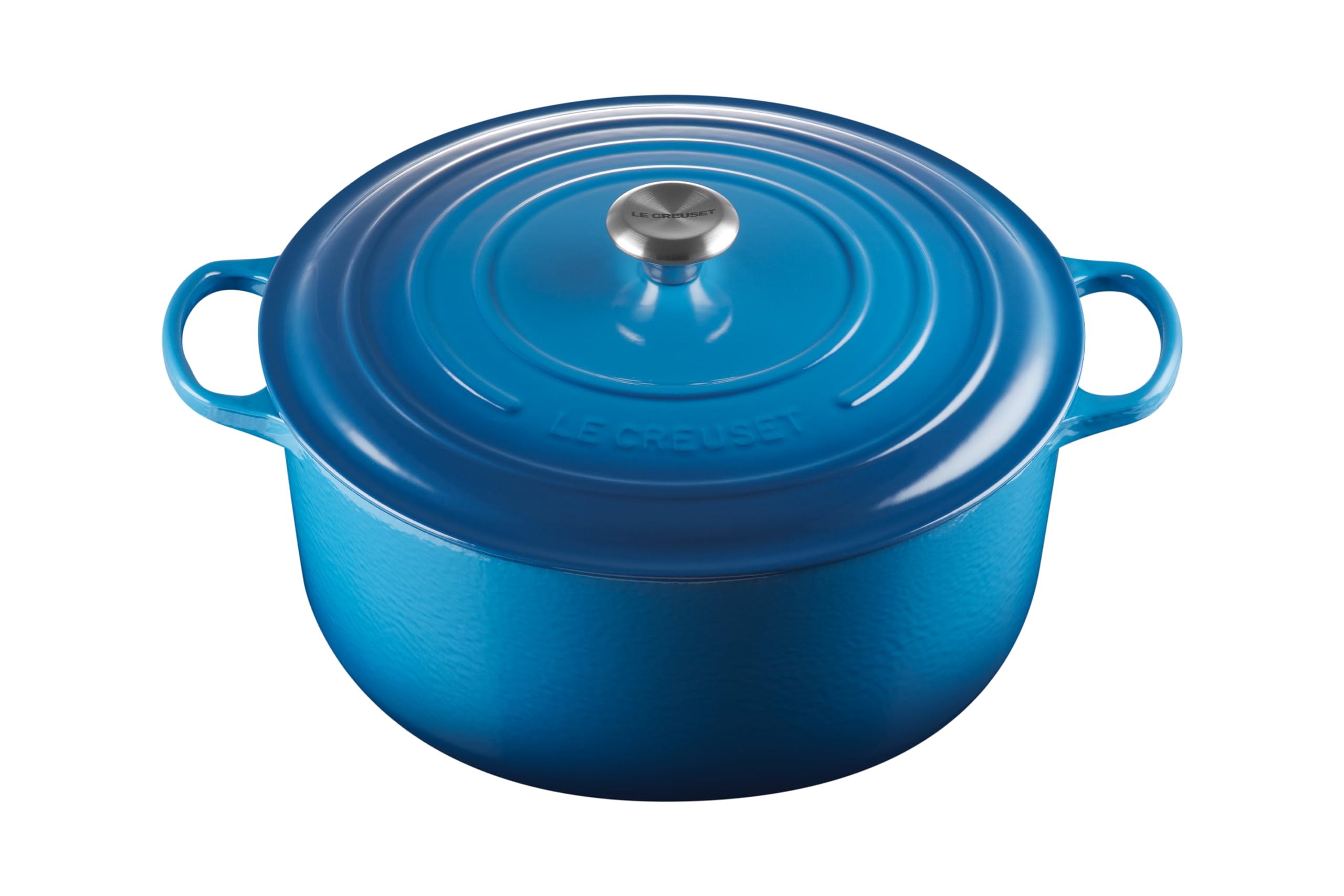 Le Creuset Enameled Cast Iron Round Dutch Oven, 13.25 qt., Marseille