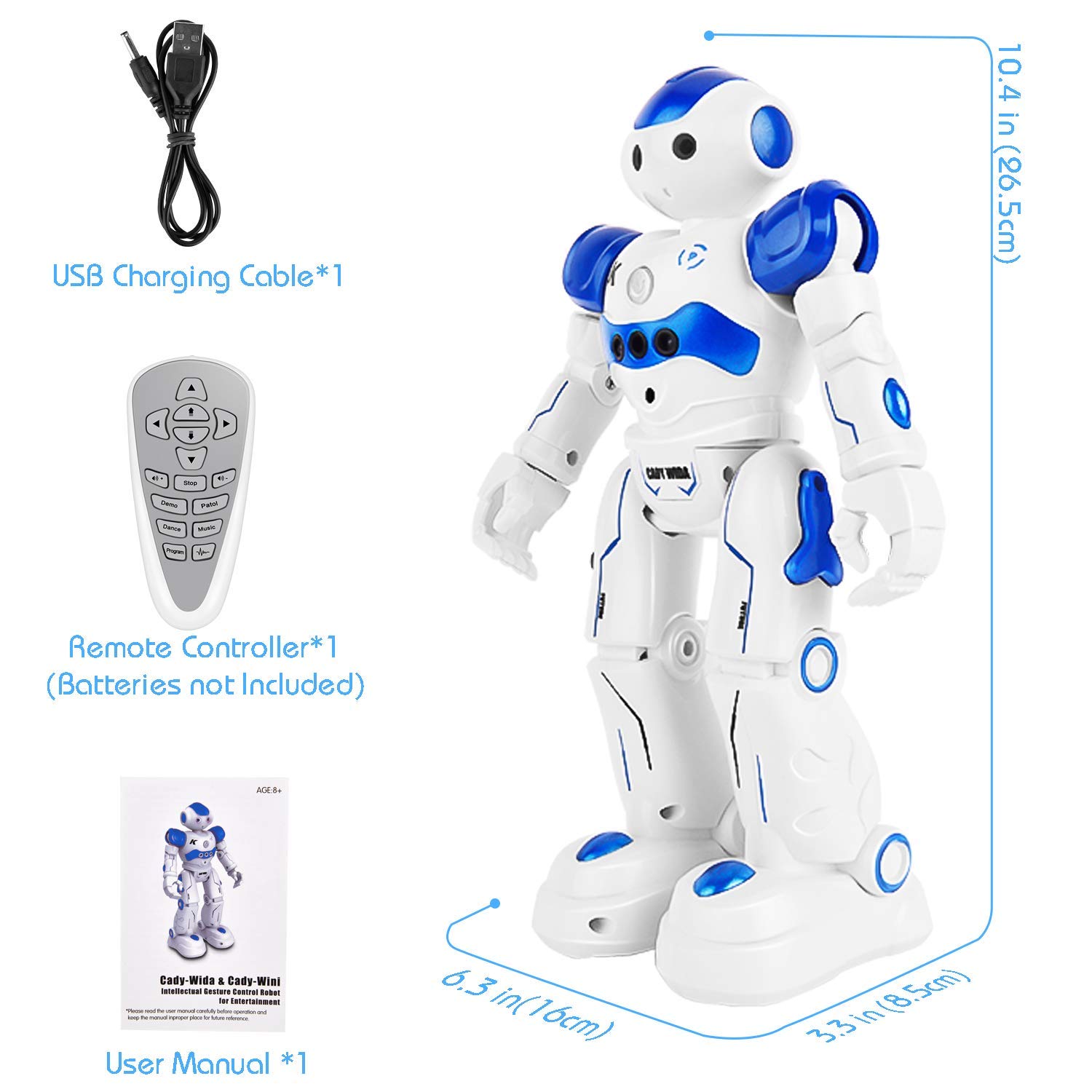 SilverLit Robo Dash D Pink - Cagnolino Robot Interattivo Con Sensore Tocco E Controllo Gestuale Per Bambini