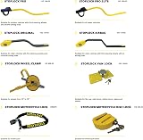 Stoplock Pro Car Steering Wheel Lock with Keys HG 149-00 Anti-Theft Black Yellow view 7