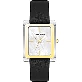 Anne Klein Women's Leather Strap Watch