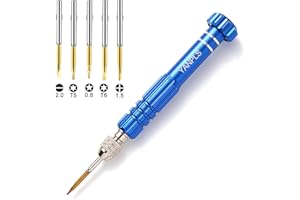 YANPLS Small Screwdriver Watch Glasses Mini Set, Micro Precision Tiny Screwdriver Set Small Screwdriver Set for Electronics Eyeglass (blue)