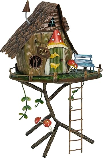 World Of Make Believe Fountasia Cute Fairy Tree Top Shack House