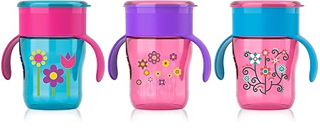 Philips Avent My Natural Drinking Cup 9oz, Mixed, 1pk, SCF782/54