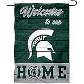 Michigan State Spartans Welcome To Our Home Double Sided Garden Yard Flag