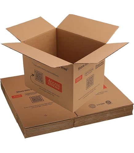 Aviditi 181212 Lot De 25 Boîtes En Carton Ondulé, 45,7 X 30,5 X 30,5 Cm