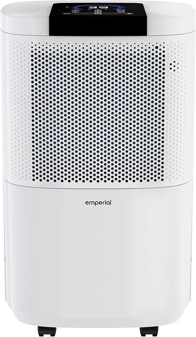 Emperial 12L Dehumidifier Digital Display Sleep Mode Laundry Drying Timer 24Hr