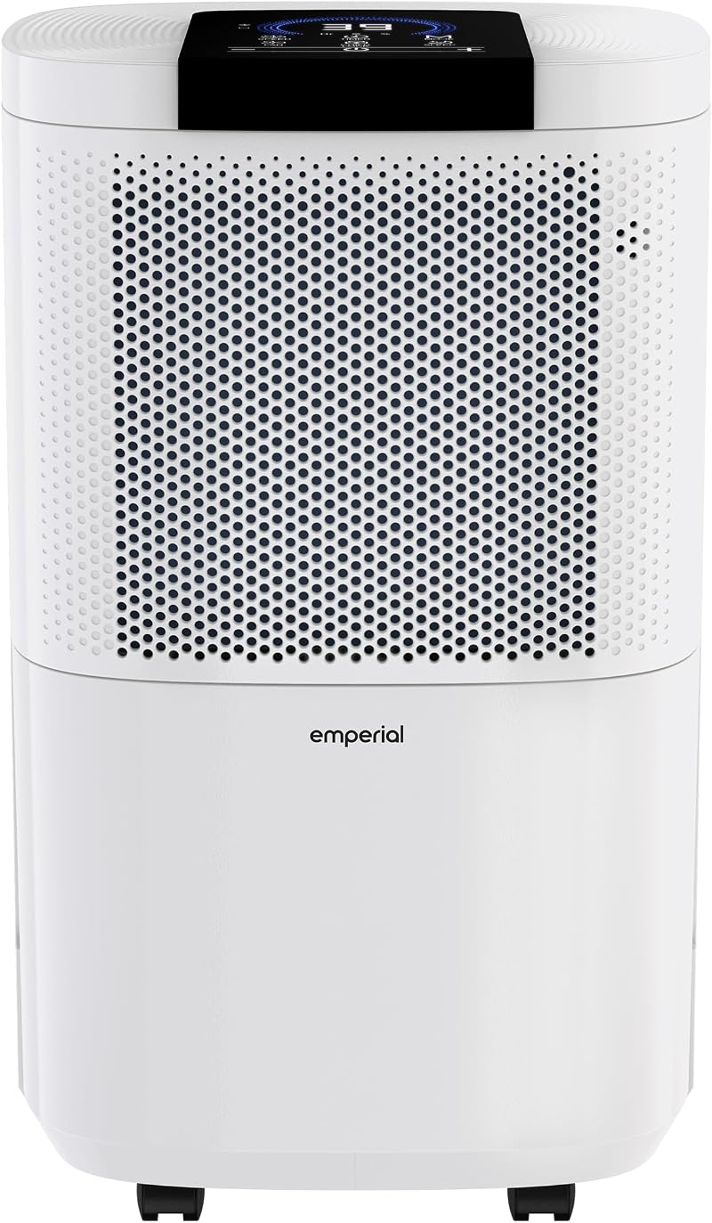 Emperial 12L Dehumidifier Digital Display Sleep Mode Laundry Drying Timer 24Hr