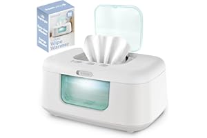 TinyBums Baby Wipe Warmer & Dispenser with LED Changing Light & On/Off Switch - Jool Baby